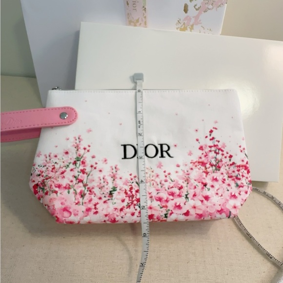 Miss Dior🌸Floral Cosmetic Makeup Clutch Bag - Picture 11 of 15